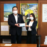 大崎市にマスクを寄付させていただきました。