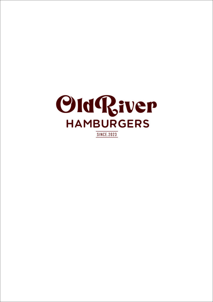OLD RIVER HAMBURGERS（オールドリバーハンバーガー）様メニュー表1