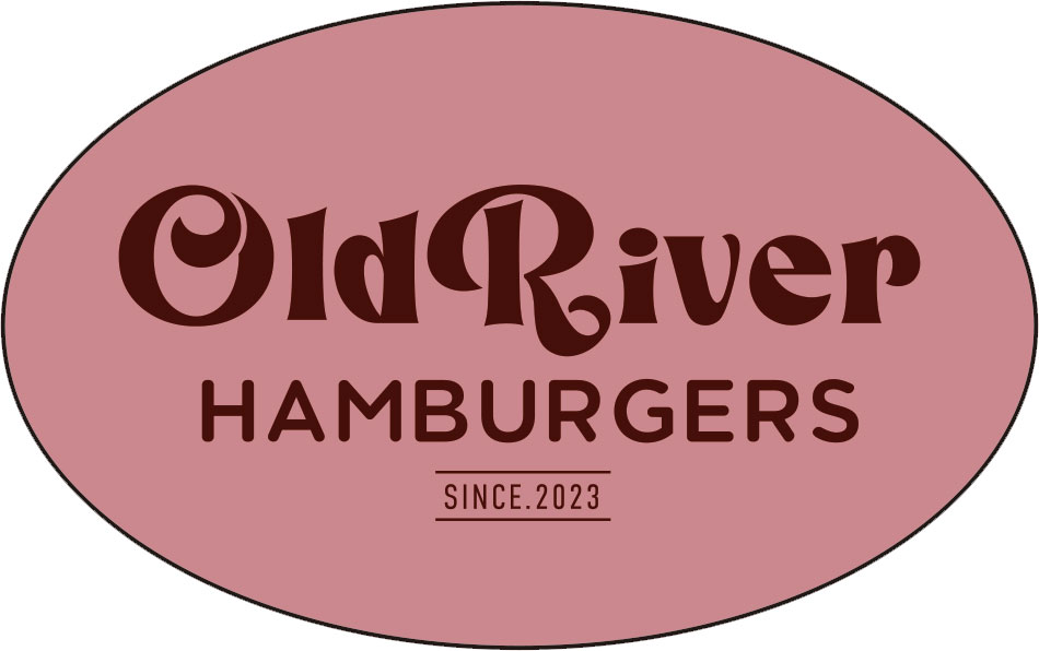 OLD RIVER HAMBURGERS（オールドリバーハンバーガー）様ステッカー