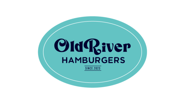 OLD RIVER HAMBURGERS（オールドリバーハンバーガー）様 2025年2周年記念ロゴステッカー